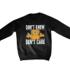 Garfield Don't Know - Don't Care Kids Sweatshirt