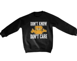 Garfield Don't Know - Don't Care Kids Sweatshirt