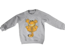 Garfield Hanging On Kids Sweatshirt
