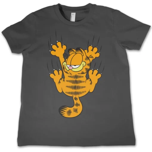 Garfield Hanging On Kids T-Shirt