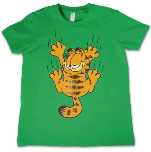 Garfield Hanging On Kids T-Shirt