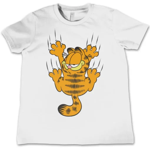 Garfield Hanging On Kids T-Shirt