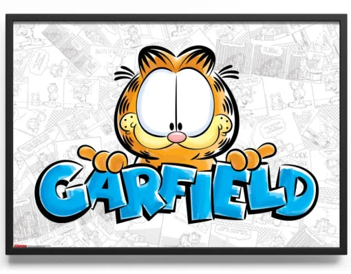 Garfield Inked Poster
