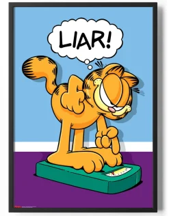 Garfield LIAR! Poster