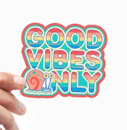 Gary the Snail - Good Vibes Only Sticker