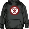 Gas Mask Icon Grunge Hoodie