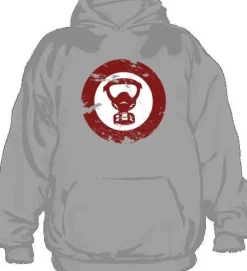 Gas Mask Icon Grunge Hoodie