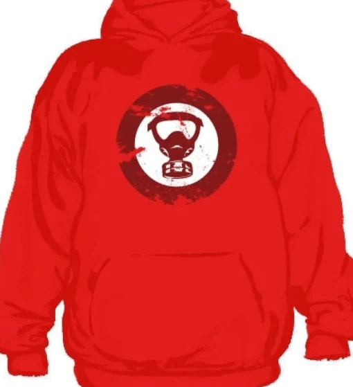 Gas Mask Icon Grunge Hoodie