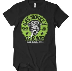 Gas Monkey Garage - Green Logo T-Shirt