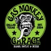 Gas Monkey Garage - Green Logo Sticker