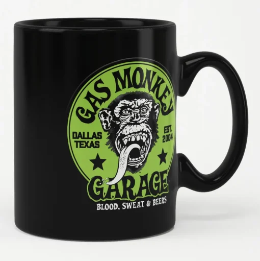 Gas Monkey Garage - Green Logo Mug