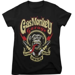 Gas Monkey Garage - Spark Plugs Girly Tee