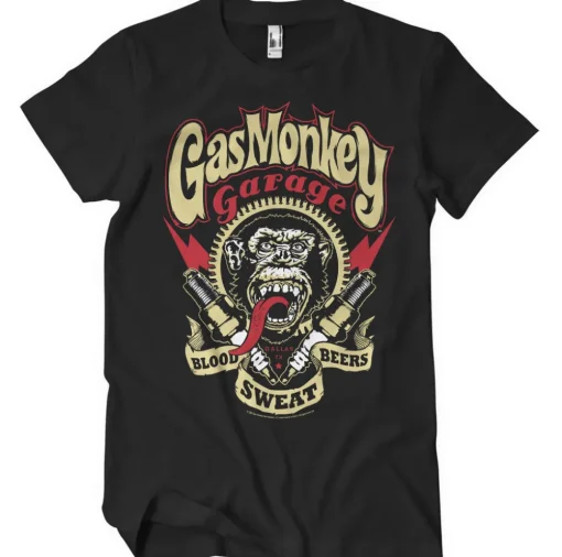 Gas Monkey Garage - Spark Plugs T-Shirt
