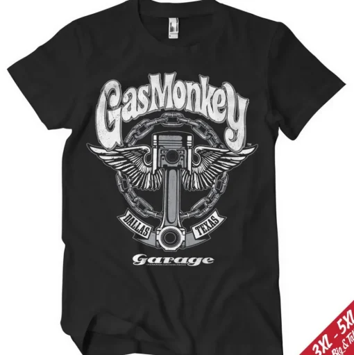 Gas Monkey Garage Big Piston Big & Tall T-Shirt