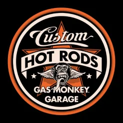Gas Monkey Garage Custom Hot Rods Sticker
