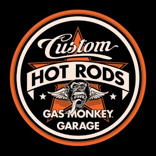 Gas Monkey Garage Custom Hot Rods Sticker