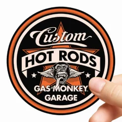 Gas Monkey Garage Custom Hot Rods Sticker
