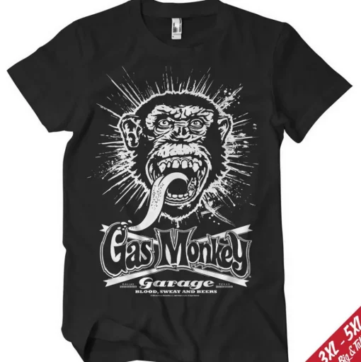 Gas Monkey Garage Explosion Big & Tall T-Shirt