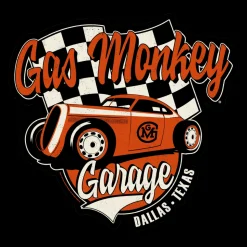 Gas Monkey Garage Racing Sticker