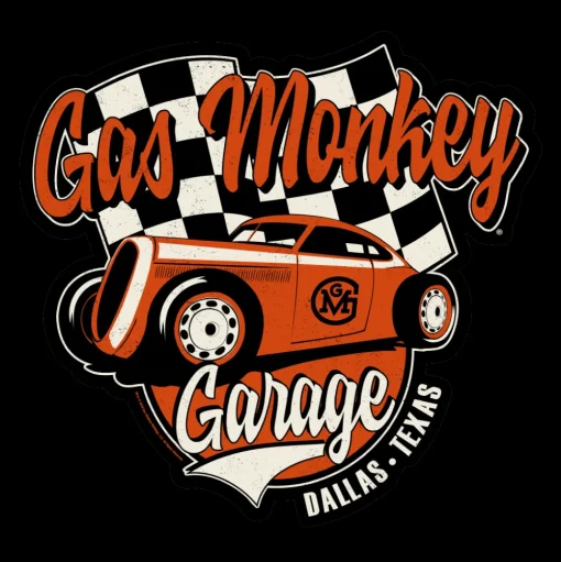Gas Monkey Garage Racing Sticker