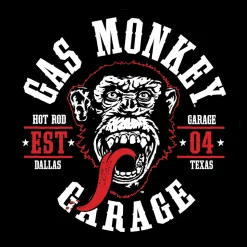 Gas Monkey Garage Round Seal Sticker