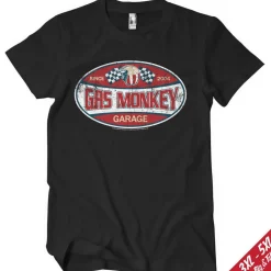 Gas Monkey Garage Since 2004 Label Big & Tall T-Shirt