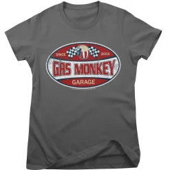 Gas Monkey Garage Since 2004 Label Girly Tee