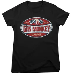 Gas Monkey Garage Since 2004 Label Girly Tee