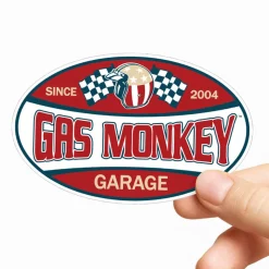 Gas Monkey Garage Since 2004 Label Sticker