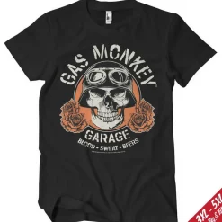 Gas Monkey Garage Skull Big & Tall T-Shirt