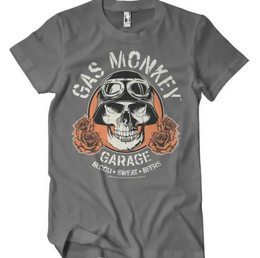 Gas Monkey Garage Skull T-Shirt