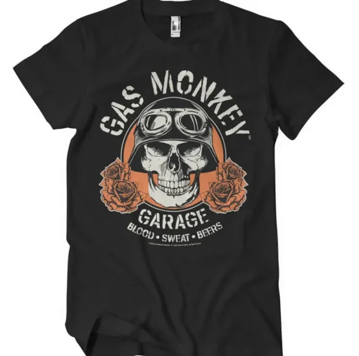 Gas Monkey Garage Skull T-Shirt