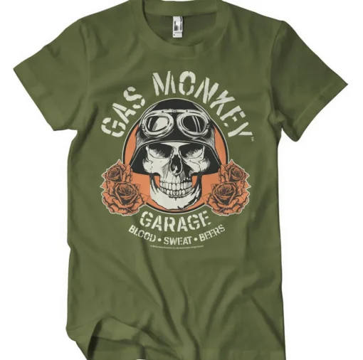 Gas Monkey Garage Skull T-Shirt