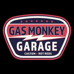 Gas Monkey Garage Vintage Custom Sticker