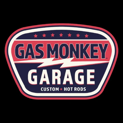 Gas Monkey Garage Vintage Custom Sticker