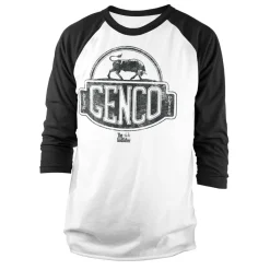 GENCO Olive Oil Baseball Long Sleeve Tee
