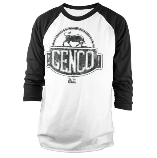 GENCO Olive Oil Baseball Long Sleeve Tee
