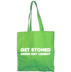 Get Stoned - Drink Wet Cement Tote Bag