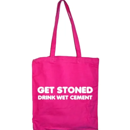 Get Stoned - Drink Wet Cement Tote Bag