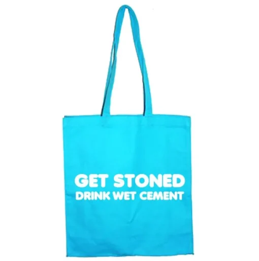 Get Stoned - Drink Wet Cement Tote Bag