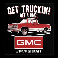 Get Truckin With GMC Sticker