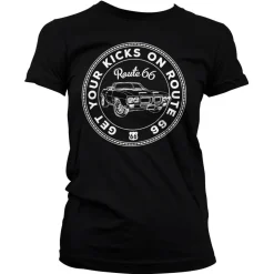 Get Your Kicks On Route 66 Girly Tee