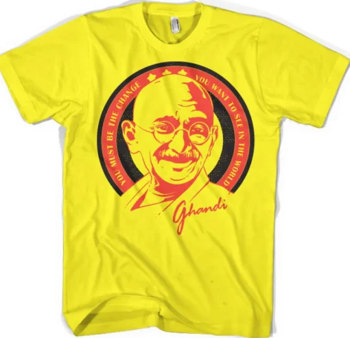 Ghandi Saying T-Shirt