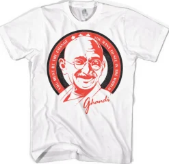Ghandi Saying T-Shirt