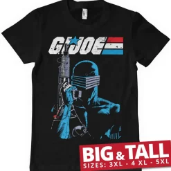 G.I. Joe - Snake Eyes Close Up Big & Tall T-Shirt
