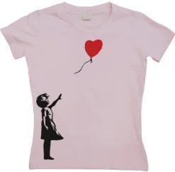 Girl With Balloon Girly T-shirt