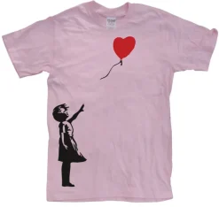 Girl With Balloon T-Shirt