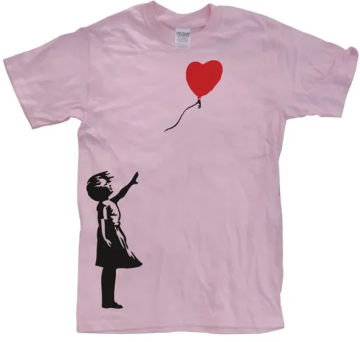 Girl With Balloon T-Shirt