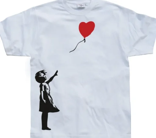 Girl With Balloon T-Shirt