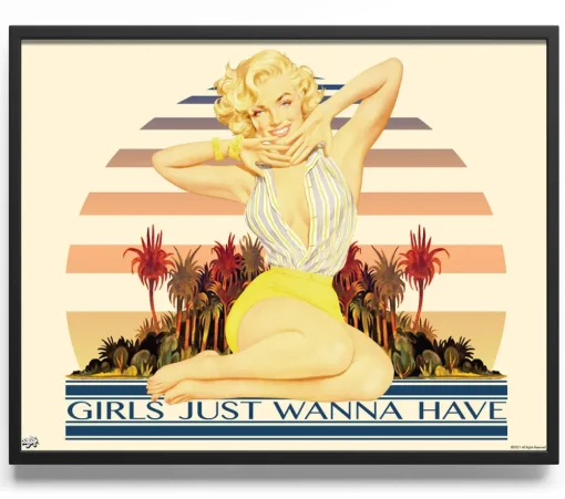 Girls Just Wanna Have Fun Poster